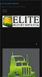 Mobile Screenshot of elitedeliveryservices.com